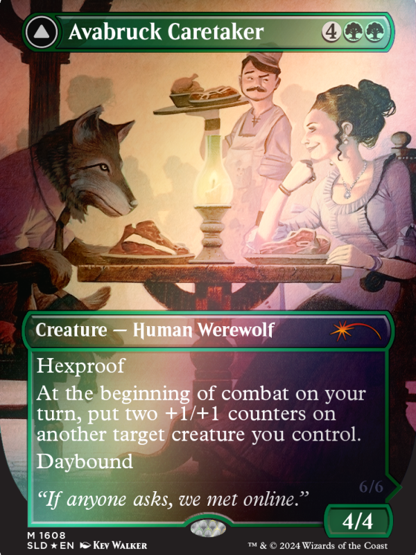 Foil Avabruck Caretaker - Hollowhenge Huntmaster foil