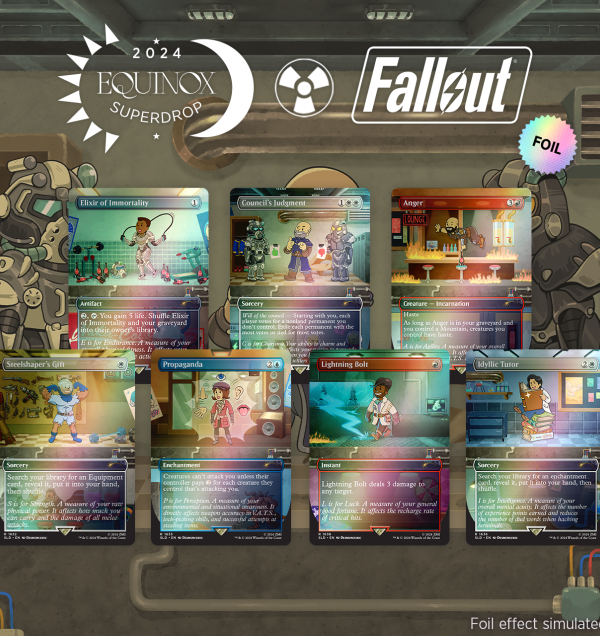 Secret Lair x Fallout S.P.E.C.I.A.L foil